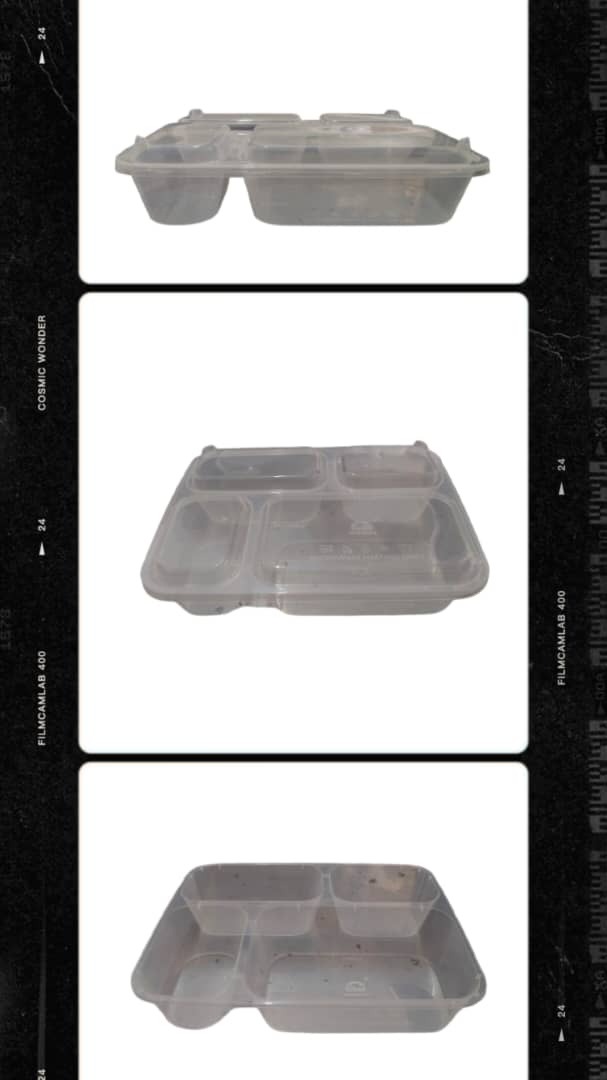 FC1200 PP Lunchbox 4 Compartment